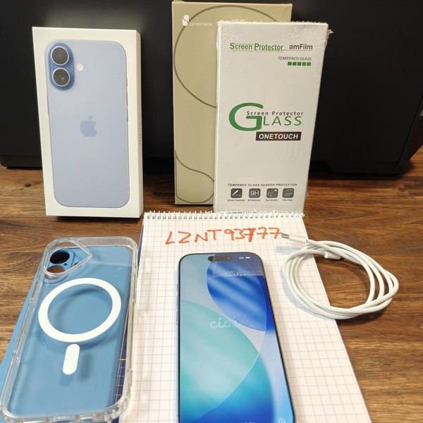 Apple iPhone 17 - Unlocked, 256 GB, Mist Blue, A3258