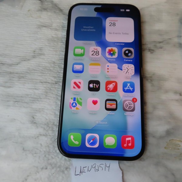 Apple iPhone 15 - T-Mobile, 128 GB, Black, A2846