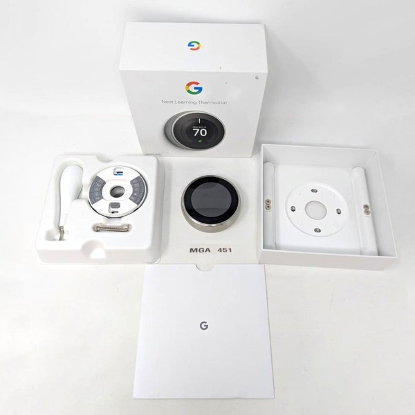 Nest Thermostat 3rd Gen - Silver