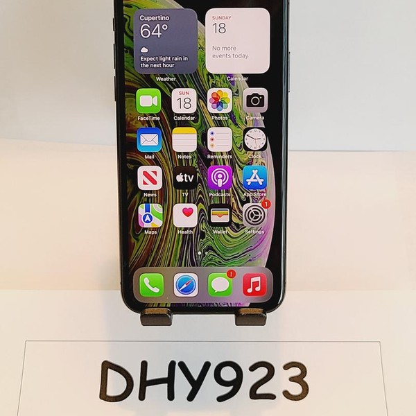 Apple iPhone Xs - Unlocked, 64 GB, Gray, A1920