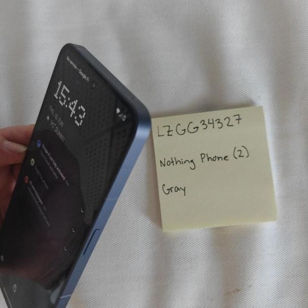 Nothing Phone (2) - Unlocked, 256 GB, Gray, 12 GB