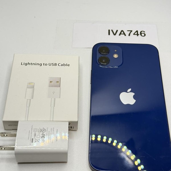 Apple iPhone 12 - Unlocked, 128 GB, Blue, A2172