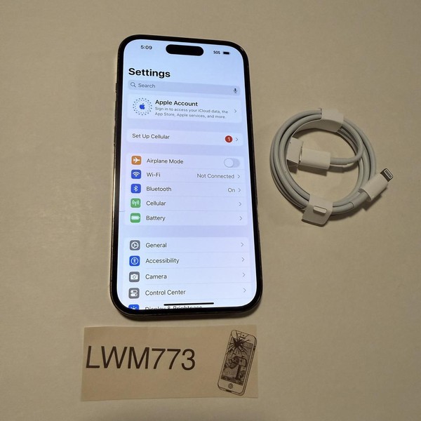 Apple iPhone 14 Pro - Unlocked, Gold, 128 GB, A2650