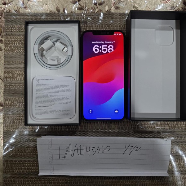 Apple iPhone 12 Pro - Unlocked, Graphite, 128 GB, A2341