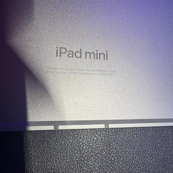 Apple iPad Mini 7th Gen - Unlocked, 128 GB, Gray, A2995