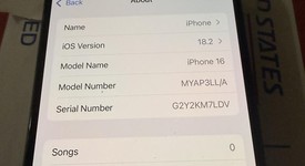 Mint
													Apple iPhone 16 - Unlocked, Black, 128 GB, A3081, photo 3 of 13