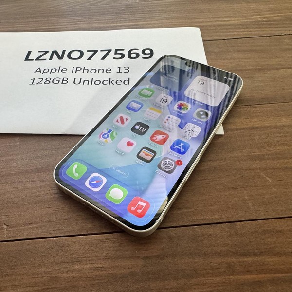 Apple iPhone 13 - Unlocked, 128 GB, Starlight, A2482