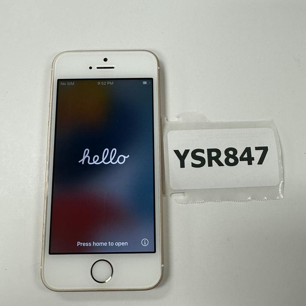 Apple iPhone SE 1st Gen 2016 - Unlocked, Gold, 16 GB, A1662