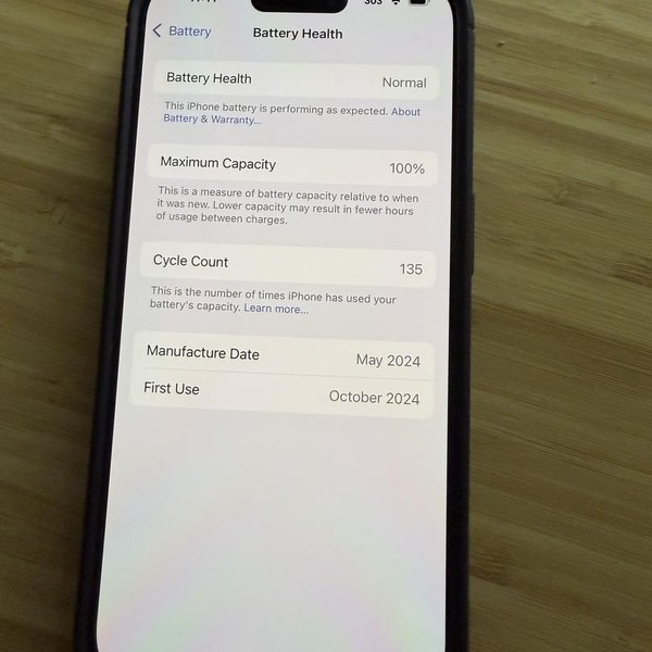 Apple iPhone 15 Pro - Unlocked, 128 GB, Black, A2848