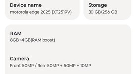 Mint
													Motorola Edge (2025) - Unlocked, 256 GB, photo 2 of 16