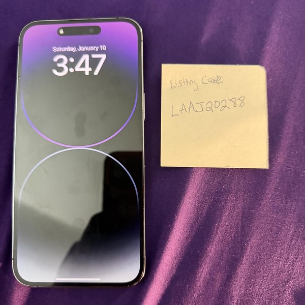 Apple iPhone 14 Pro Max - Unlocked, Purple, 128 GB, A2651