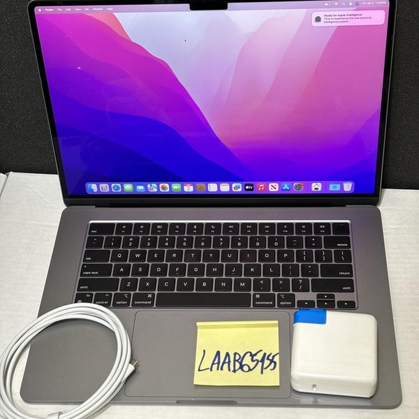 MacBook Air 2023 (M2) - 15 inch - 512 GB, Gray, 8 GB, Apple M2