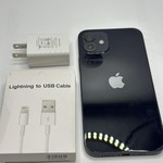 Good Apple iPhone 12 - Unlocked, 64 GB, Black, A2172