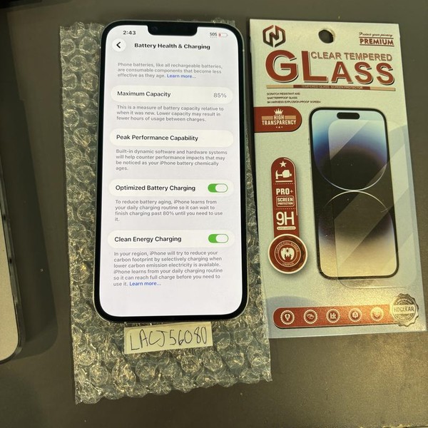 Apple iPhone 13 Pro Max - Unlocked, 1 TB, Silver, A2484