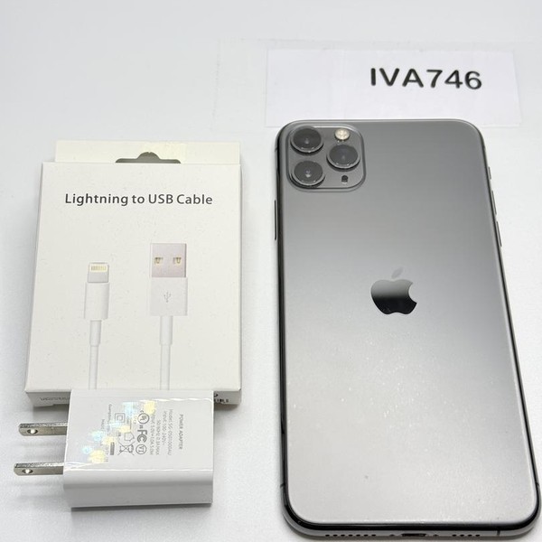 Apple iPhone 11 Pro Max - Unlocked, 256 GB, Gray, A2161