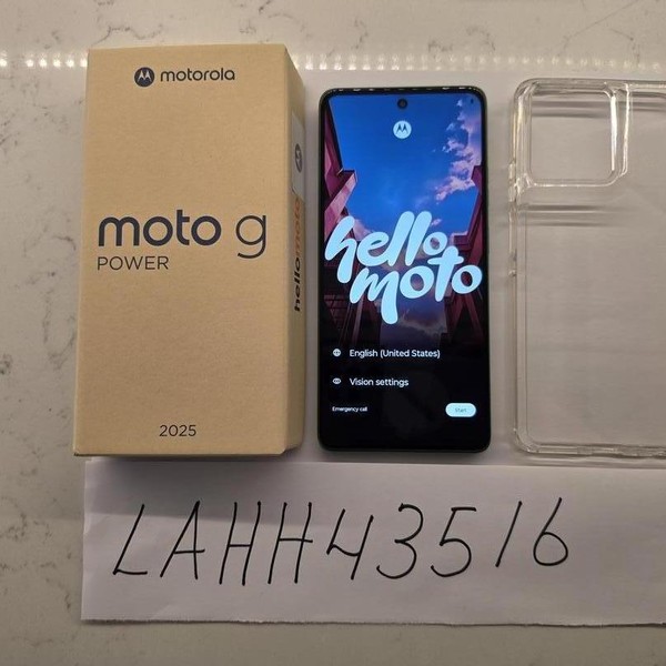 Moto G Power 5G (2025) - Unlocked, 128 GB, Leaf Green, 8 GB