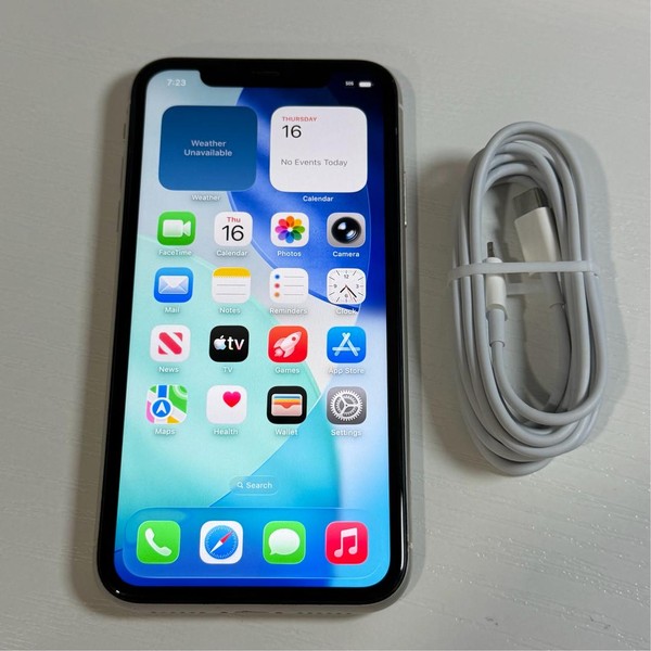 Apple iPhone 11 - Unlocked, 128 GB, White, A2111