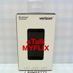 New KAZUNA eTalk MYFLIX - Verizon Prepaid, Black