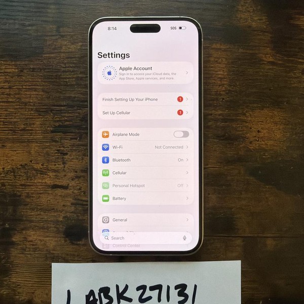 Apple iPhone 14 Pro Max - Unlocked, 128 GB, Silver, A2651