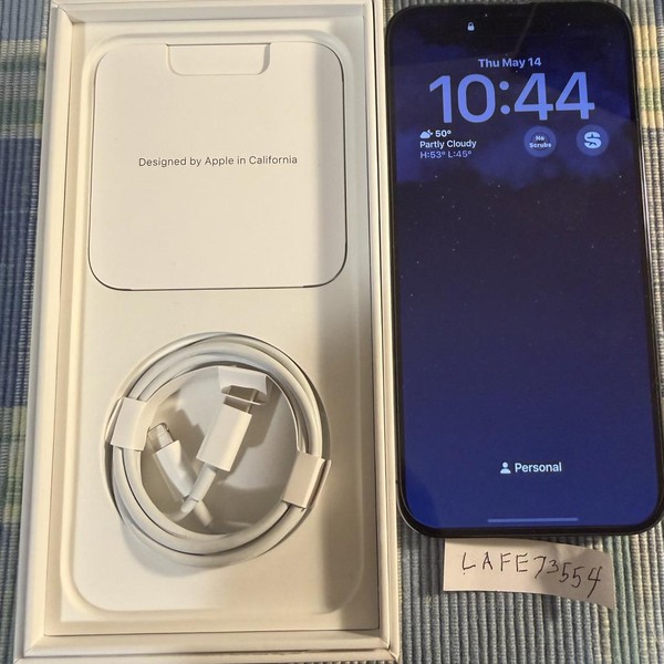 Apple iPhone 14 Pro Max - Unlocked, 128 GB, Purple, A2651