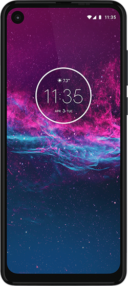 Motorola One Action - Unlocked, 128 GB, White, 4 GB