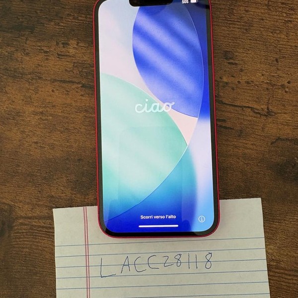 Apple iPhone 14 - AT&T, 128 GB, Red, A2649