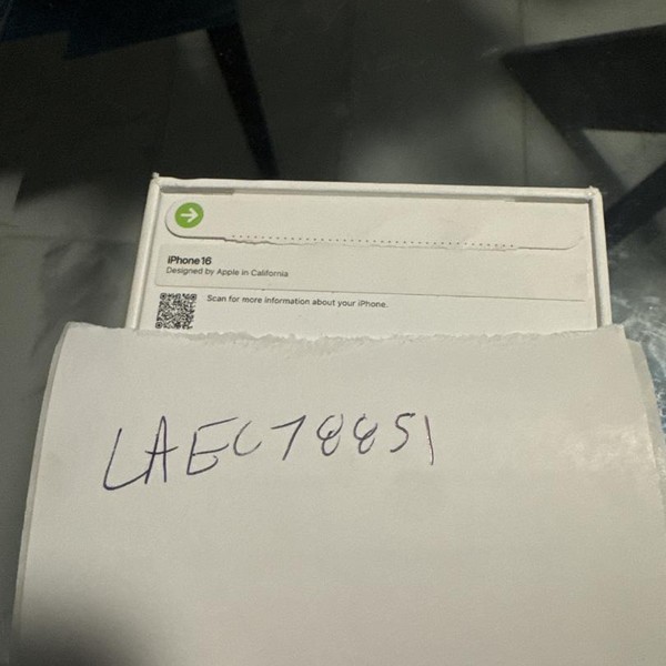 Apple iPhone 16 - Unlocked, 128 GB, Black, A3081