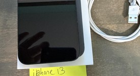 Good
													Apple iPhone 13 - Unlocked, Midnight, 128 GB, A2482, photo 1 of 6