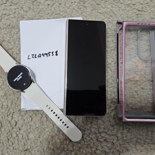 Samsung Galaxy Z Fold4 5G - AT&T, 512 GB, Beige, 12 GB, SM-F936U