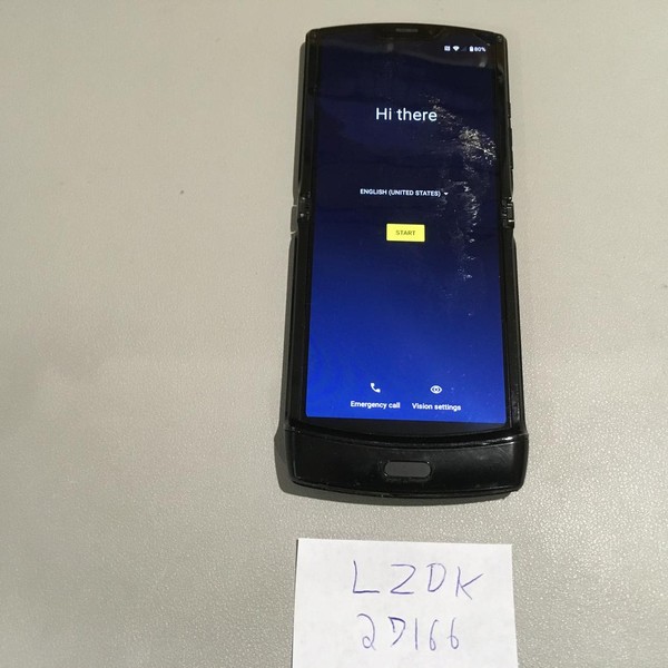 Motorola Razr - Verizon, 128 GB, Black, 6 GB