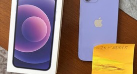 Good
													Apple iPhone 12 - Metro by T-Mobile, Purple, 64 GB, A2172, photo 1 of 10