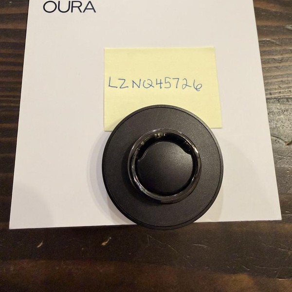 Oura Ring Gen 3 - Black, Size 12, Horizon
