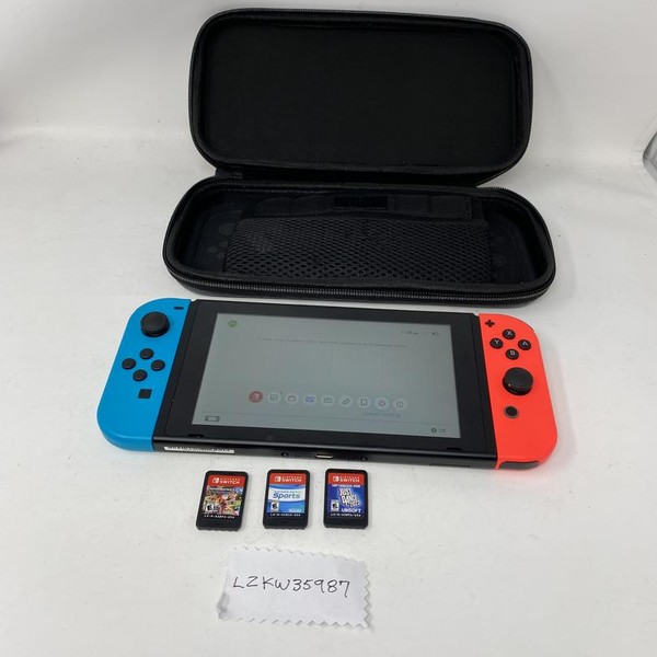 Nintendo Switch - 32 GB, Red & Blue