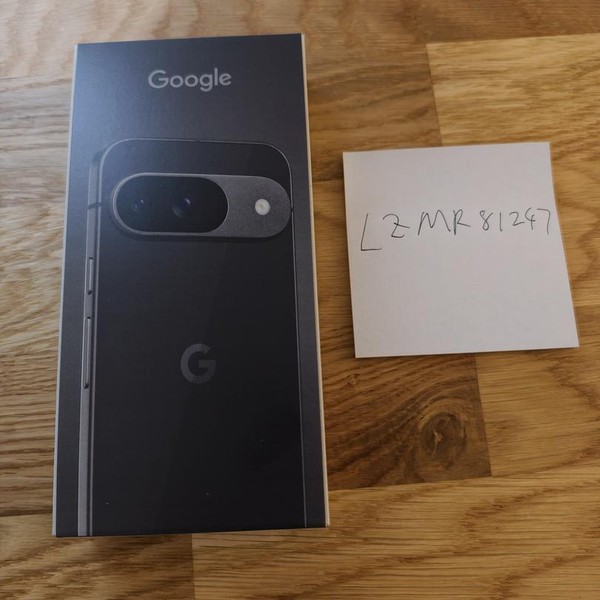 Google Pixel 9 - Mint Mobile, 128 GB, Obsidian, 12 GB, G2YBB