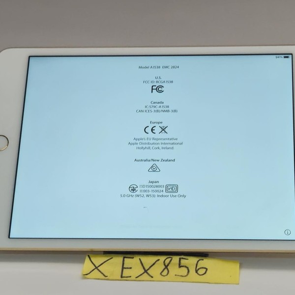 Apple iPad Mini 4 - Wi-Fi, 128 GB, Gold