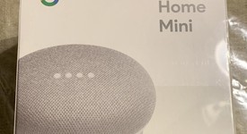 New
													Google Home Mini - Chalk, photo 2 of 4