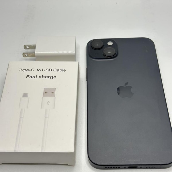 Apple iPhone 15 Plus - Unlocked, 128 GB, Black, A2847