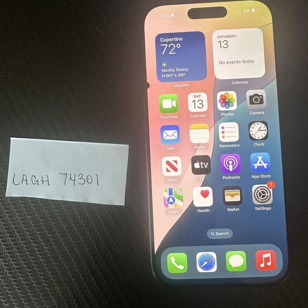 Apple iPhone 16 Pro - Unlocked, 128 GB, Black, A3083