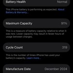 Mint Apple iPhone 16 Pro - Unlocked, 256 GB, Natural, A3083