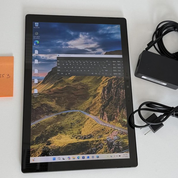 Microsoft Surface Pro 7 - 256 GB, Black, 16 GB, Intel Core i7