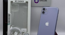 Good
													Apple iPhone 11 - Unlocked, Purple, 64 GB, A2111, photo 1 of 5