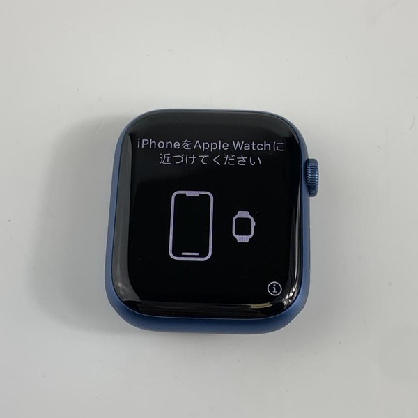 Apple Watch Series 7 45mm - Blue, A2474 - GPS, Aluminum