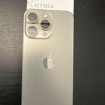 Good Apple iPhone 15 Pro Max - Unlocked Non-US, 256 GB, Natural, A3106