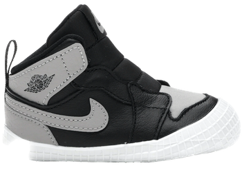 Jordan 1 Crib Bootie Black Medium Grey (I) for sale