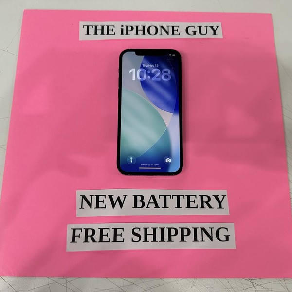 Apple iPhone 12 Pro - Unlocked, 128 GB, Pacific Blue, A2341