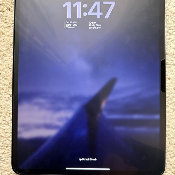 Apple iPad Pro 13 inch (M4) 2024 - Wi-Fi, 256 GB, Black, 8 GB, A2925, Standard Glass