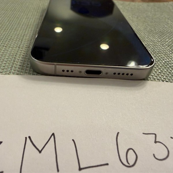 Apple iPhone 15 Pro - Unlocked, 128 GB, White, A2848