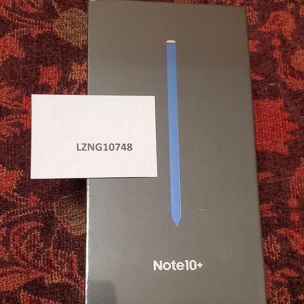 Samsung Galaxy Note 10 Plus - Unlocked, Aura Glow, 256 GB, 12 GB, SM-N975U1