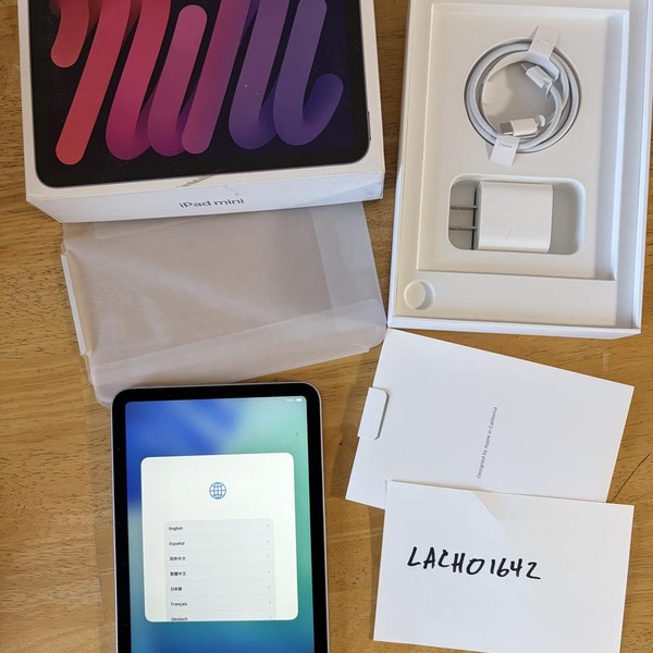 Apple iPad Mini 7th Gen - Wi-Fi, 128 GB, Purple, A2993