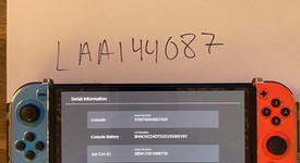 Good
													Nintendo Switch - OLED - Red & Blue, 64 GB, photo 2 of 9